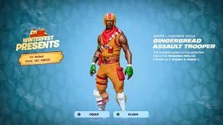 Fortnite Winterfest 2024! (FREE SKINS)