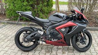 Topspeed GSXR 750 K6 auf Deutscher Autobahn