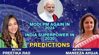 Will Narendra Modi win the 2024 Elections? | Narendra Modi Predictions Astrology | Maneeza Ahuja