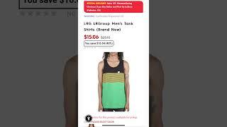 Motorhelmets Store Sale LRG LRGroup and Solid Men's Tank Top Shirts #shorts #youtubeshorts #discount