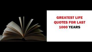 #greatestquotes #quotes #quote #lifequotes THE GREATEST QUOTES FOR THE LAST 200 YEARS