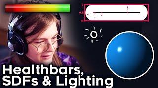 Healthbars, SDFs & Lighting • Shaders for Game Devs [Part 2]