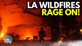 California Wildfires LIVE: More Gusty Winds in Los Angeles Threaten Firefighters’ Progress | N18G