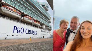 P&O VENTURA CRUISE PART 1 | EMBARKATION, SEA DAY & VIGO