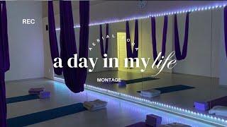 my first aerial yoga class: montage