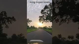 Africa Most Beautiful Road in Gambia | Trans-Gambia Highway | The Gambia West Africa | #shorts