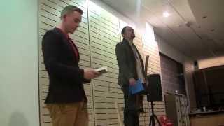 Gelynion poetry: Newport - Rhys Trimble, Patrick Rimes & SJ Fowler