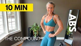 10min core crusher: no-equipment ABS WORKOUT at home