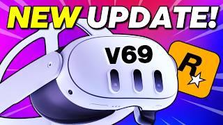 Quest 3 Update V69 New Features! GTA San Andreas VR & Big VR News