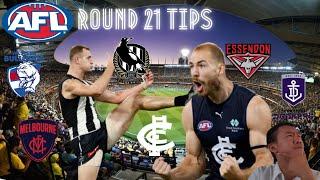 AFL ROUND 21 TIPS!!!!