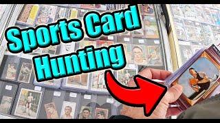 Flea Market Vintage Sports Card Hunting #fleamarketfinds #baseballcards #sportscards