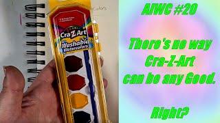 Adventures in Watercolors #20 Cra Z Art Watercolor Pans Review