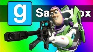 Gmod Sandbox Funny Moments - Sniper Battle, Ninja Vanish, C4 Cocoon! (Garry's Mod)