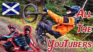 ALL THE YOUTUBERS TURNED UP FOR THIS RIDE IN SCOTLAND!