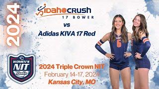 2024 TRIPLE CROWN NIT - Idaho Crush 17 Bower vs Adidas KIVA 17 Red