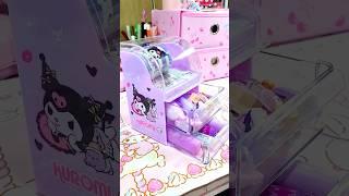 Kuromi Stationery Organizer  #sanrio #purple #asmr