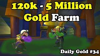 120k To 5 Million Gold Farm In WoW Dragonflight - Daily Gold #34