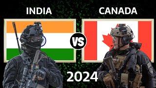 India vs Canada Military Power Comparison 2024 | Canada vs India Military Comparison