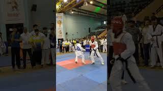 easy way to get 4 points in taekwondo fight.#taekwondo #shorts