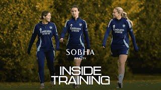 READY FOR JUVENTUS | INSIDE TRAINING | Arsenal Women prepare for a big game in Turin