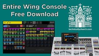 FREE! Entire Console File Download for Behringer Wing + Walkthrough