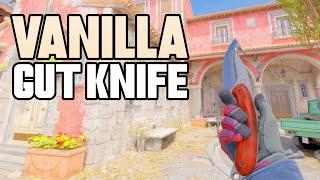  CS2 Vanilla Gut Knife (FACTORY NEW) | CS2 Knife Gameplay