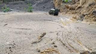 URAL 4320 Radio Box in a Off Road sequence.. Deep Mud