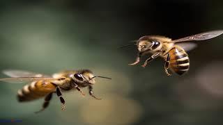 Singing Bees with Relaxing Piano Music