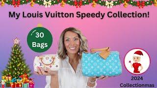 My Louis Vuitton Speedy Collection! 30 Bags!