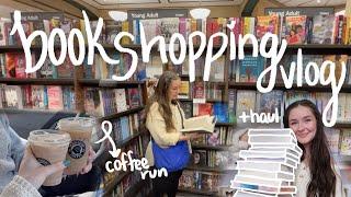 come book shopping with me + book haul🫶 cozy bookstore vlog