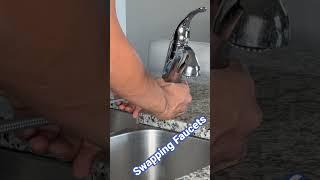 GNEISSLY DONE: Faucet Swap #diy #kitchen #homeimprovement #rehab #delta