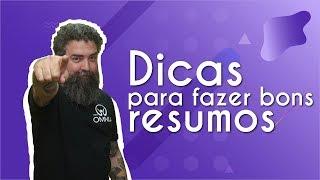 Dicas para fazer bons resumos - Brasil Escola