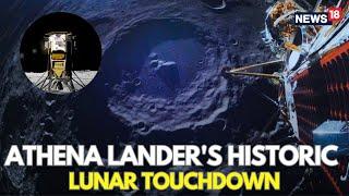 NASA LIVE: Intuitive Machine Athena Moon Lander's Touch Down On Lunar South Pole | US News | N18G