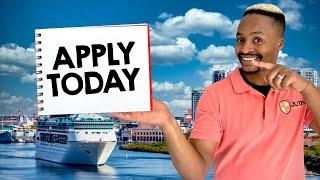 How To Apply For Cruise Ship Jobs Online - 3 Top Agencies