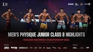 MEN’S PHYSIQUE JUNIOR CLASS B EIC 2024 HIGHLIGHTS