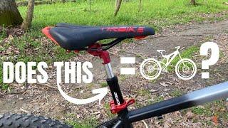 Suspension Seat Post for MTB? Does this make it Dual Suspension? What are Suspension Posts good for?