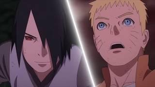 Naruto and Sasuke vs Momoshiki - Boruto Anime Full Fight HD(60fps)