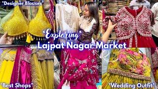 Lajpat Nagar Market Delhi| with shop No. |Latest Collection 2025 | Ethnic Wear|| #youtube #market