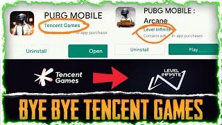 Bye Bye Tencent Games | 1.8 Update Delayed? Tencent Games has launched Level Infinite - PUBG Mobile