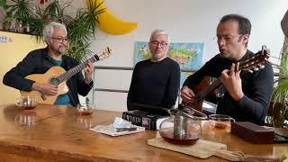 Trio Galantes - Amsterdam - Rehearsing "Cariñoso" (Carinhoso)