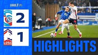 Strasbourg - Lille | 2-1 | Highlights | Ligue 1 2024-25 | strasbourg lille