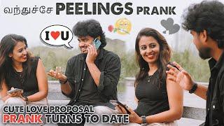 PEELINGS PRANK On Cute Girl️Proposal Prank Turns to Date  @Nellai360