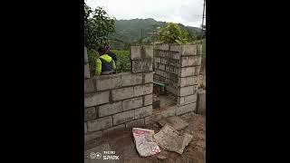 concrete house #hollowblocks