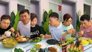 Trending  Funny Husband Wife Yummy Food Eating Challenge|| Comedy ||Prank 