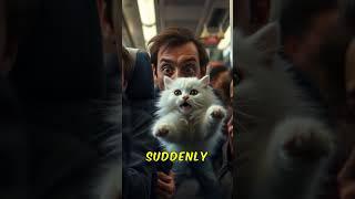 White Cat stopped the robbers on Train  #cat #catlovers #aicat #mindset #motivation #inspiration