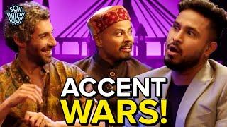 Irish & Spanish Accent demonstrated by Jim Sarbh, Sorabh Pant & Abish Mathew