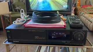 Sony VCR SLV-696HF Stereo HiFi Video Recorder for sale on eBay