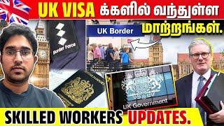 Skilled Workers - COS அனைத்திலும் புதிய மாற்றங்கள் | புதிய ILR கட்டணம் | Rimaz VLOG