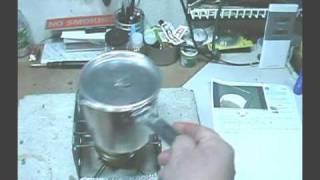 Making Popcorn on a Trangia