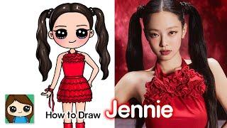 How to Draw Jennie "You & Me" | BlackPink